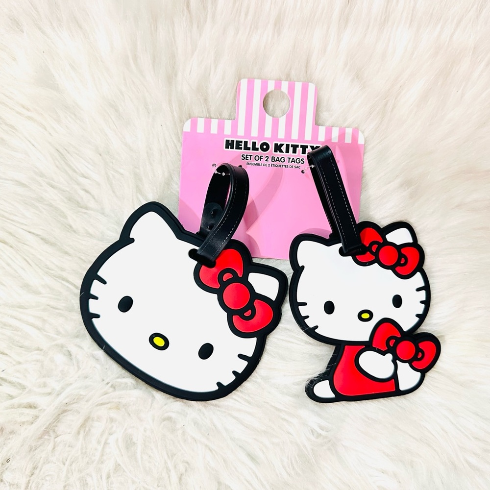 Hello Kitty Luggage Tag Set